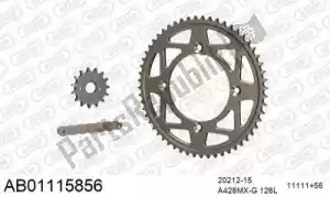 AFAM 390AB01115856 chain kit chain kit, alu ab - Bottom side