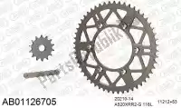 390AB01126705, Afam, Zestaw ?a?cucha zestaw ?a?cucha, alu ab    , Nowy
