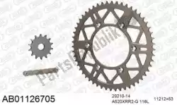 Here you can order the chain kit chain kit, alu ab from Afam, with part number 390AB01126705: