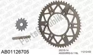 AFAM 390AB01126705 chain kit chain kit, alu ab - Bottom side