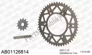 AFAM 390AB01126814 chain kit chain kit, alu ab - Bottom side