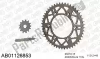 390AB01126853, Afam, Chain kit chain kit, alu ab    , New