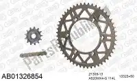 390AB01326854, Afam, Chain kit chain kit, alu ab    , New