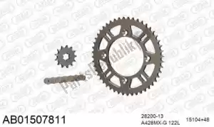 AFAM 390AB01507811 chain kit chain kit, alu ab - Bottom side