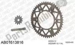 Here you can order the chain kit chain kit, alu ab from Afam, with part number 390AB01513816: