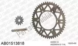 AFAM 390AB01513818 chain kit chain kit, alu ab - Bottom side