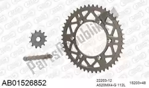 AFAM 390AB01526852 chain kit chain kit, alu ab - Bottom side