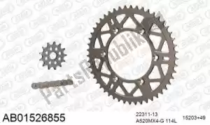 AFAM 390AB01526855 chain kit chain kit, alu ab - Bottom side