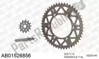 390AB01526856, Afam, Chain kit chain kit, alu ab    , New