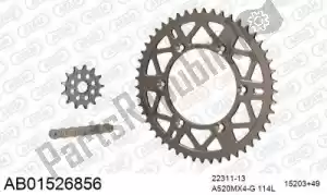 AFAM 390AB01526856 chain kit chain kit, alu ab - Bottom side