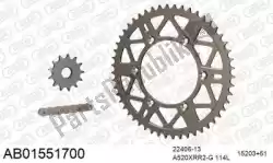 Here you can order the chain kit chain kit, alu ab from Afam, with part number 390AB01551700: