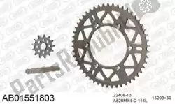 Here you can order the chain kit chain kit, alu ab from Afam, with part number 390AB01551803: