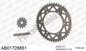 AFAM 390AB01726851 chain kit chain kit, alu ab - Bottom side