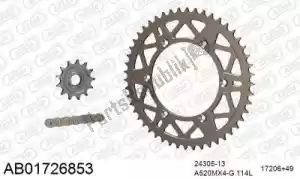 AFAM 390AB01726853 chain kit chain kit, alu ab - Bottom side