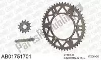 390AB01751701, Afam, Chain kit chain kit, alu ab    , New