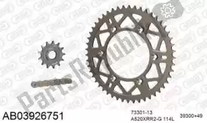 AFAM 390AB03926751 chain kit chain kit, alu ab - Bottom side