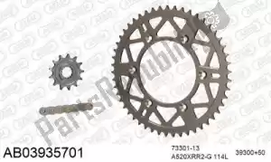 AFAM 390AB03935701 chain kit chain kit, alu ab - Bottom side