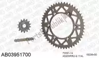 390AB03951700, Afam, Zestaw ?a?cucha zestaw ?a?cucha, alu ab    , Nowy
