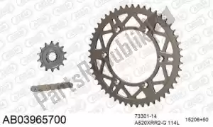 AFAM 390AB03965700 chain kit chain kit, alu ab - Bottom side