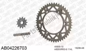 AFAM 390AB04226703 chain kit chain kit, alu ab - Bottom side