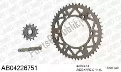 Here you can order the chain kit chain kit, alu ab from Afam, with part number 390AB04226751: