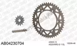 Here you can order the chain kit chain kit, alu ab from Afam, with part number 390AB04230704: