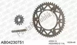 Here you can order the chain kit chain kit, alu ab from Afam, with part number 390AB04230751:
