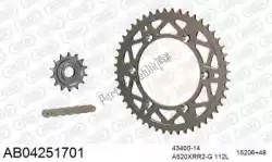 Here you can order the chain kit chain kit, alu ab from Afam, with part number 390AB04251701: