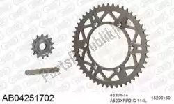 Here you can order the chain kit chain kit, alu ab from Afam, with part number 390AB04251702: