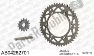AFAM 390AB04262701 chain kit chain kit, alu ab - Bottom side
