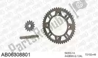 390AB06308801, Afam, Chain kit chain kit, alu ab    , New