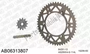 AFAM 390AB06313807 chain kit chain kit, alu ab - Bottom side