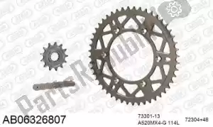 AFAM 390AB06326807 chain kit chain kit, alu ab - Bottom side