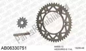 AFAM 390AB06330751 chain kit chain kit, alu ab - Bottom side