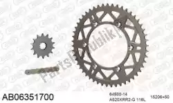 Here you can order the chain kit chain kit, alu ab from Afam, with part number 390AB06351700: