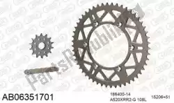Here you can order the chain kit chain kit, alu ab from Afam, with part number 390AB06351701: