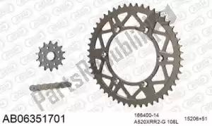 AFAM 390AB06351701 chain kit chain kit, alu ab - Bottom side