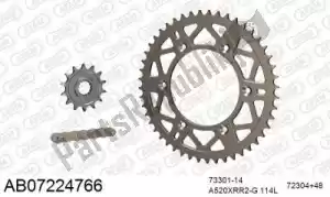 AFAM 390AB07224766 chain kit chain kit, alu ab - Bottom side