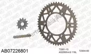 AFAM 390AB07226801 chain kit chain kit, alu ab - Bottom side
