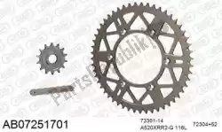 Here you can order the chain kit chain kit, alu ab from Afam, with part number 390AB07251701: