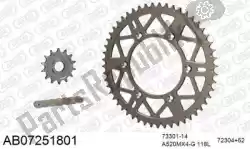 Here you can order the chain kit chain kit, alu ab from Afam, with part number 390AB07251801: