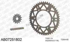 AFAM 390AB07251802 chain kit chain kit, alu ab - Bottom side