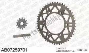 AFAM 390AB07259701 chain kit chain kit, alu ab - Bottom side