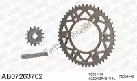 390AB07263702, Afam, Chain kit chain kit, alu ab    , New