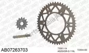 AFAM 390AB07263703 chain kit chain kit, alu ab - Bottom side