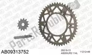 AFAM 390AB09313752 chain kit chain kit, alu ab - Bottom side