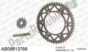 AFAM 390AB09613768 chain kit chain kit, alu ab - Bottom side