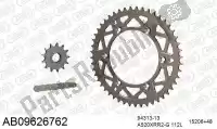 390AB09626762, Afam, Chain kit chain kit, alu ab    , New