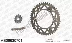 AFAM 390AB09630701 chain kit chain kit, alu ab - Bottom side
