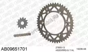 AFAM 390AB09651701 chain kit chain kit, alu ab - Bottom side